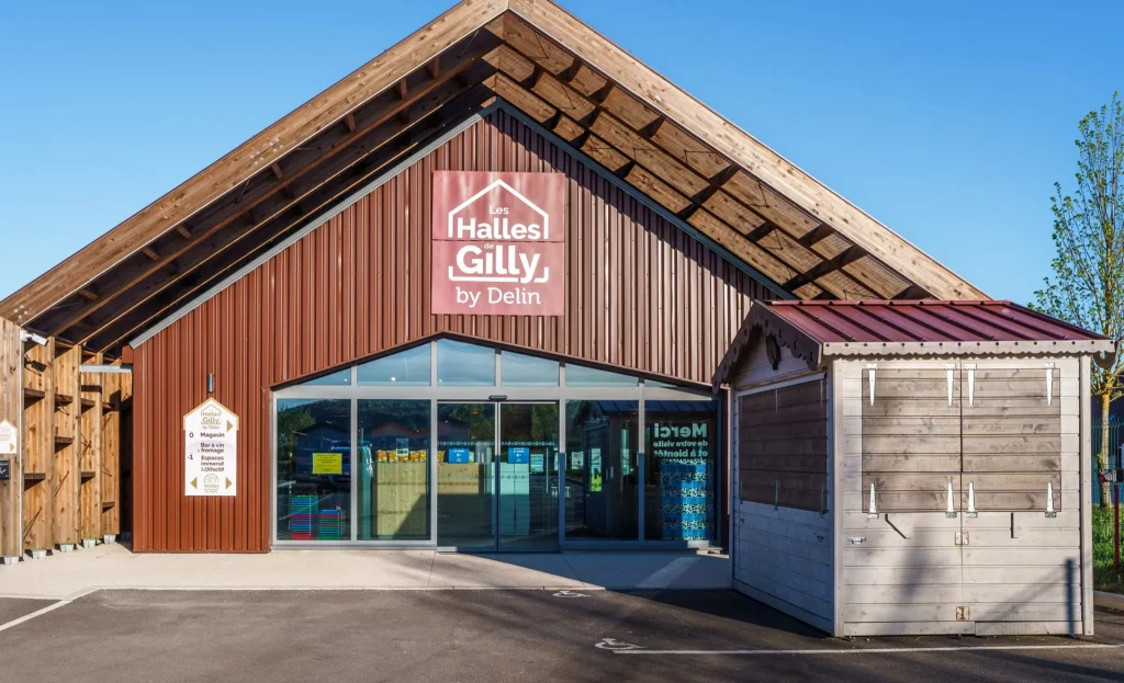 Les Halles de Gilly by DELIN